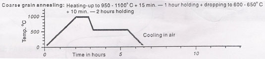 Coarse grain annealing